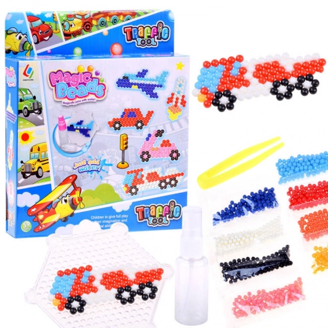 Magic Water Beads Vehicle Set