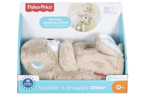 Breathing Otter Musical Soother Toy