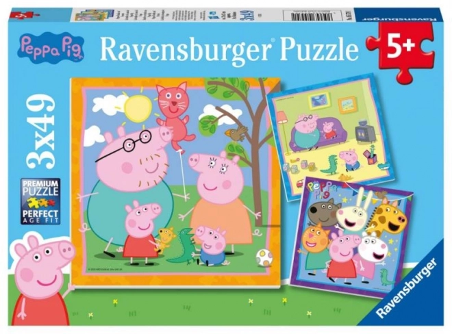 Peppa Pig Puzzle Set by Ravensburger