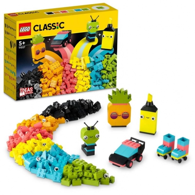 Lego Classic - Creative Fun with Neon Colors