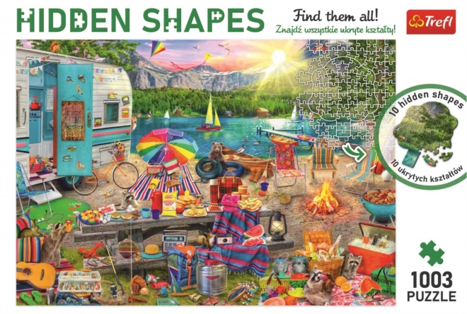 Hidden Shapes: Camper Road Trip Puzzle