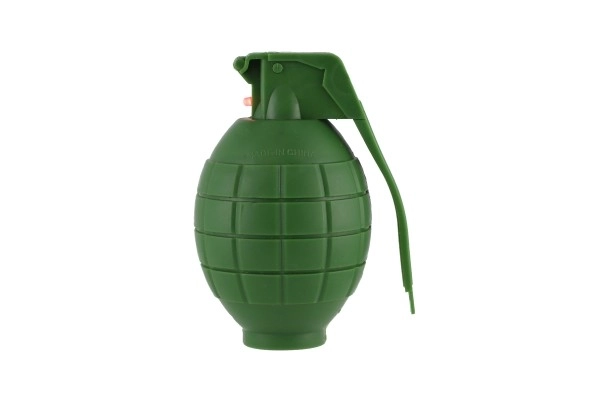 Plastic Hand Grenade Toy with Sound and Light Effects