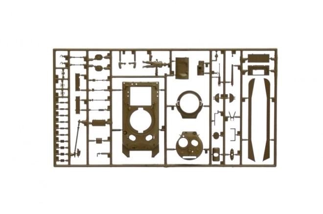 Plastic M4 Sherman Tank Model Kit