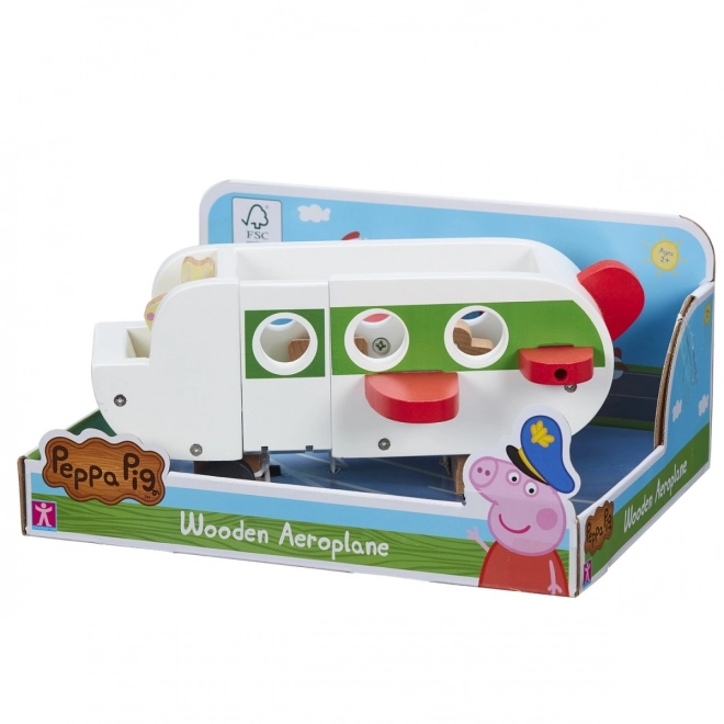 Peppa Pig Wooden Airplane