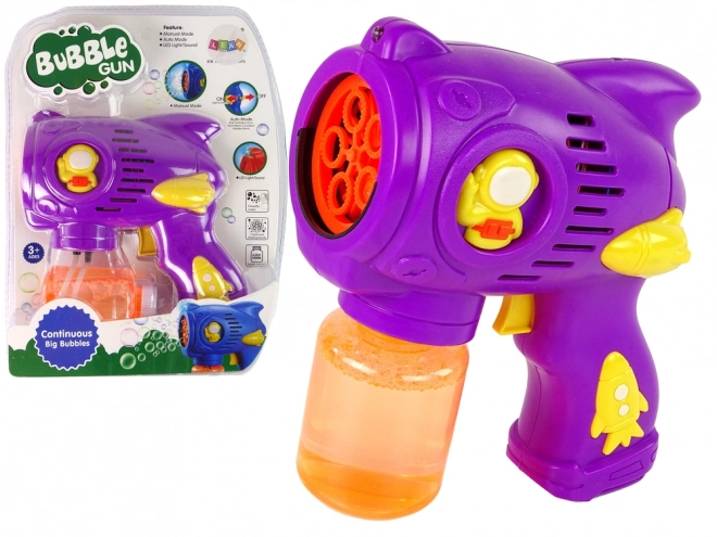 Purple Bubble Machine