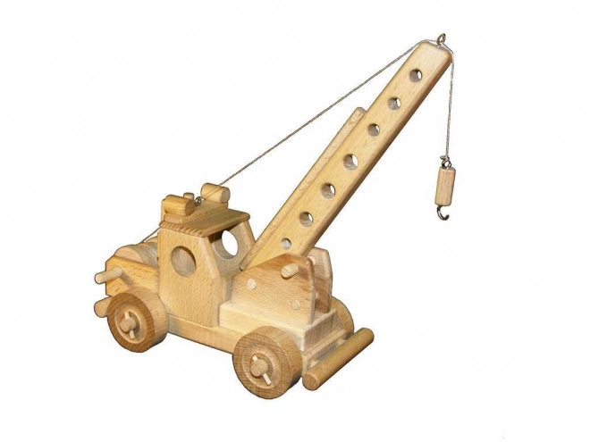 Wooden Crane Toy