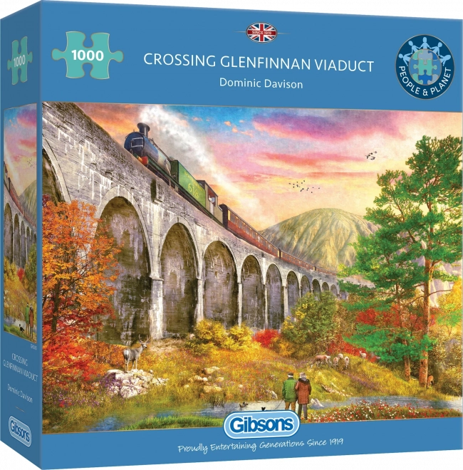 Gibsons Puzzle Glenfinnan Viaduct 1000 Pieces