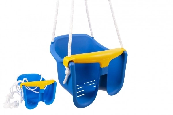 Baby Swing with Safety Barrier – Blue