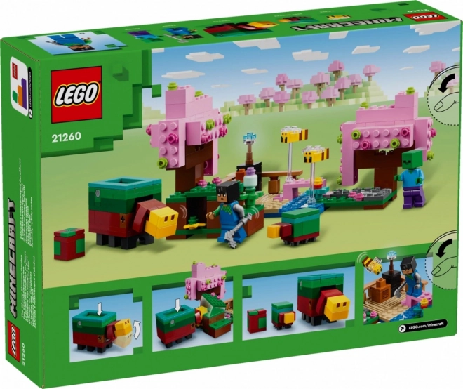 Minecraft Cherry Garden LEGO Set