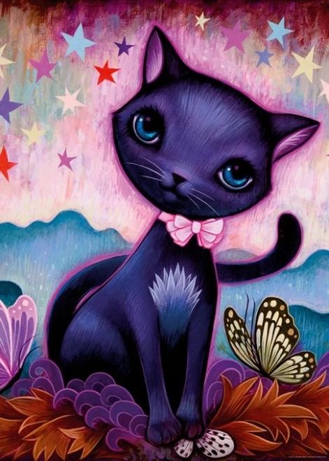 Heye Dreaming Black Kitten 1000 Piece Puzzle