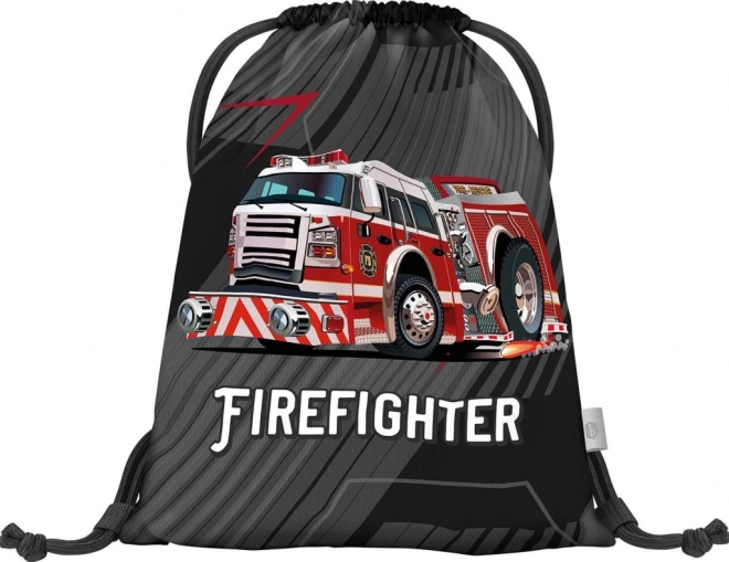 Baagl Firefighter Drawstring Bag