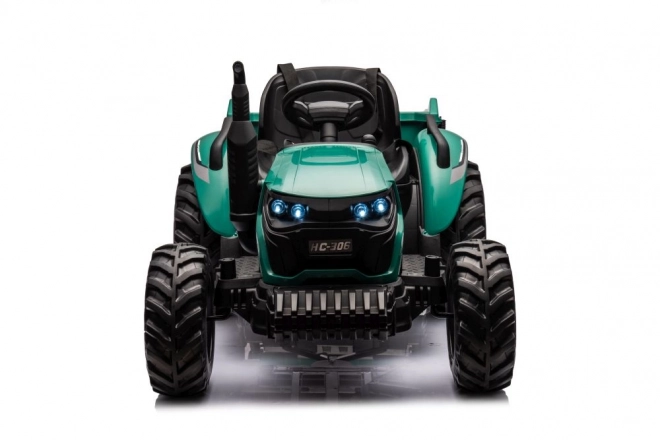 Dark Green 24V Ride-On Tractor