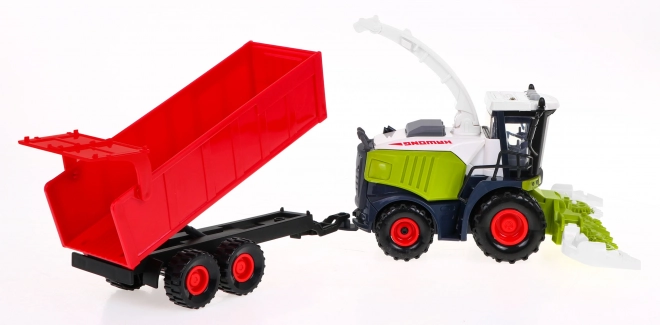 Interactive Combine Harvester with Trailer for Children 3+ with Light and Sound Effects