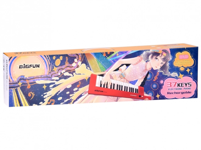 Electronic Keyboard Organs with Handle Musical Toy