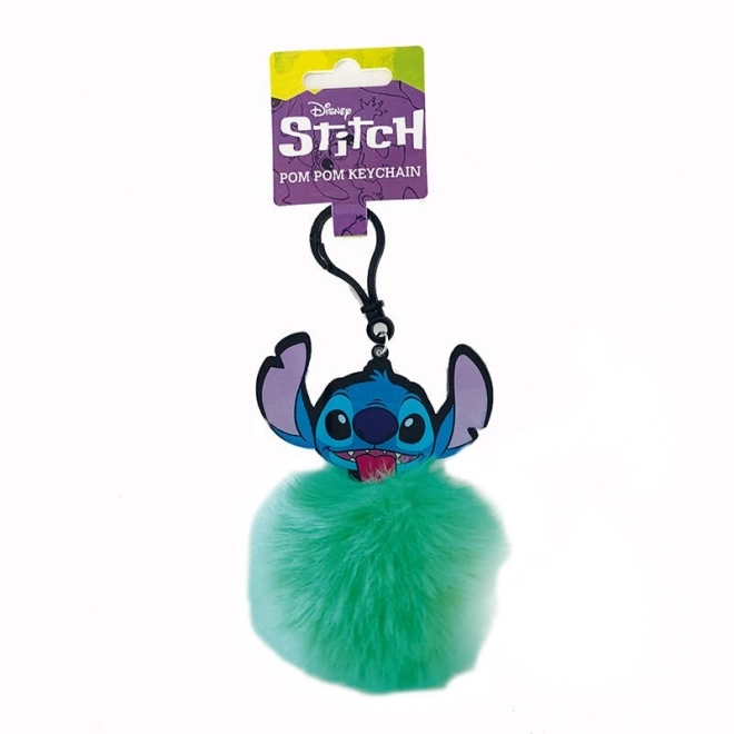Pom Pom Keychain Lilo and Stitch