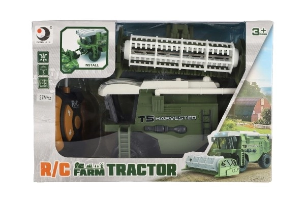 Remote Control Farm Harvester Toy