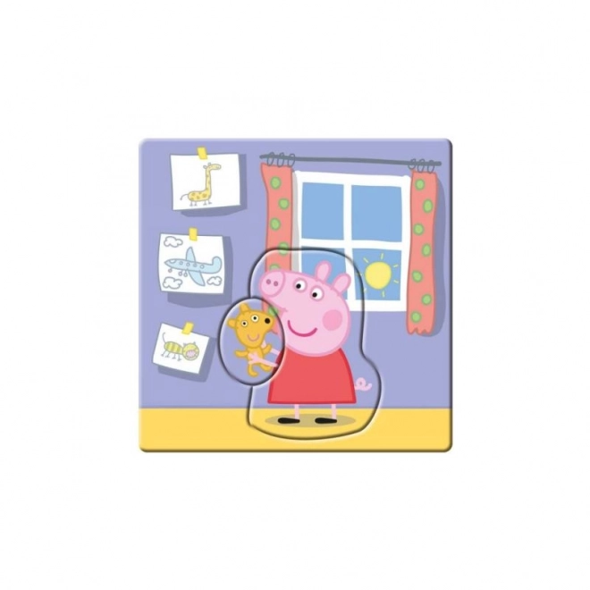 Dino Baby Puzzle Peppa Pig Family 3-in-1