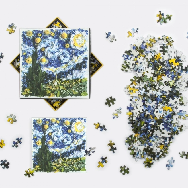 Starry Night Petals Puzzle 500 Pieces