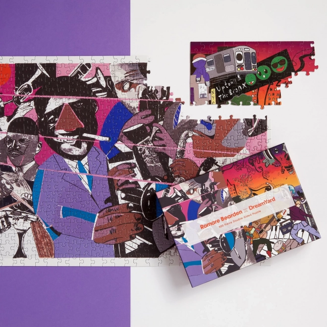 Romare Bearden x DreamYard Double-Sided Puzzle 500 Pieces