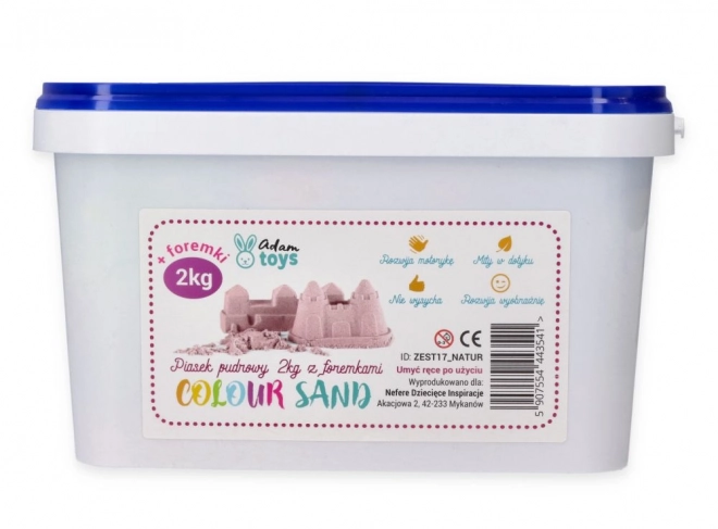 Kinetic Sand Set with Classic Molds and Shovel