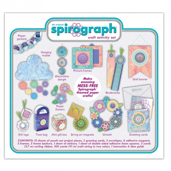 Creative Spirograph Manual Set