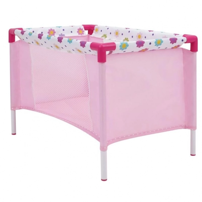 Travel Cot for Dolls - Spring