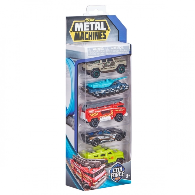 Metal Machines City Forces Vehicle Pack