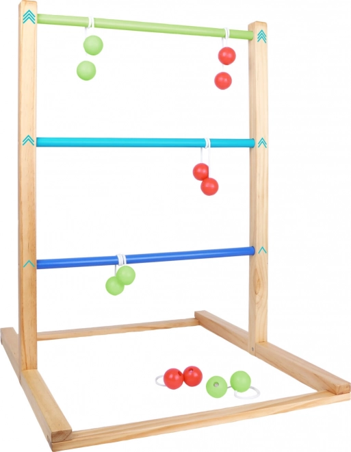 Small Foot Toss Game Golf Spin Ladder Active