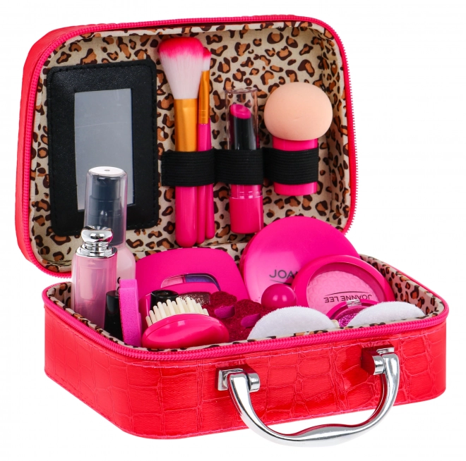 Pretend Play Makeup Set For Girls 3+ Handbag + Toy Cosmetics 23 Pieces