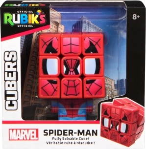 Rubik’s Cube 3×3 SPIDER-MAN Cuber – collector’s edition with stand