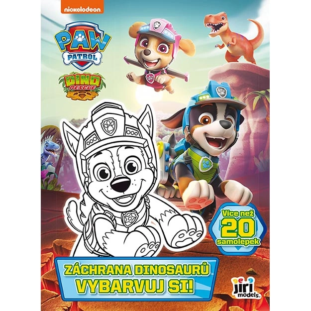 Color and Sticker Book: PAW Patrol Dino Rescue