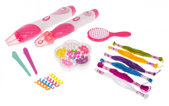 Braiding Kit with Accessories for Kids