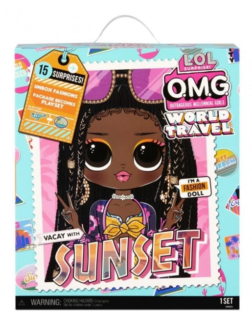 L.O.L. Surprise OMG Travel Doll Sunset