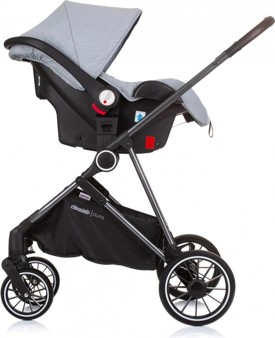 Chipolino Stroller Aura 2-in-1 Ash Grey