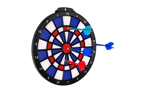 Dartboard With 4 Darts