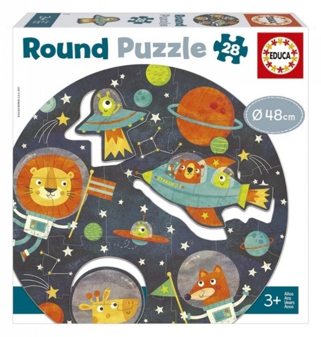 Round Space Puzzle by EDUCA