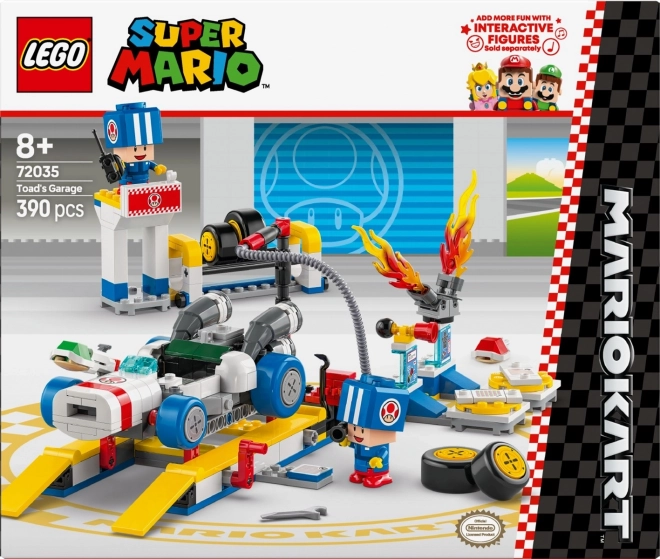 Lego Super Mario Kart Toad's Garage