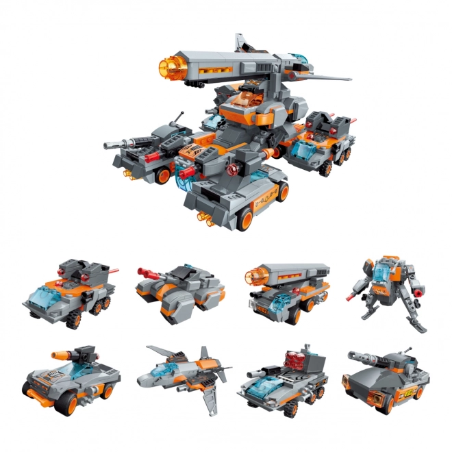 Qman Thunderbolt Chariot Construction Set 8-in-1