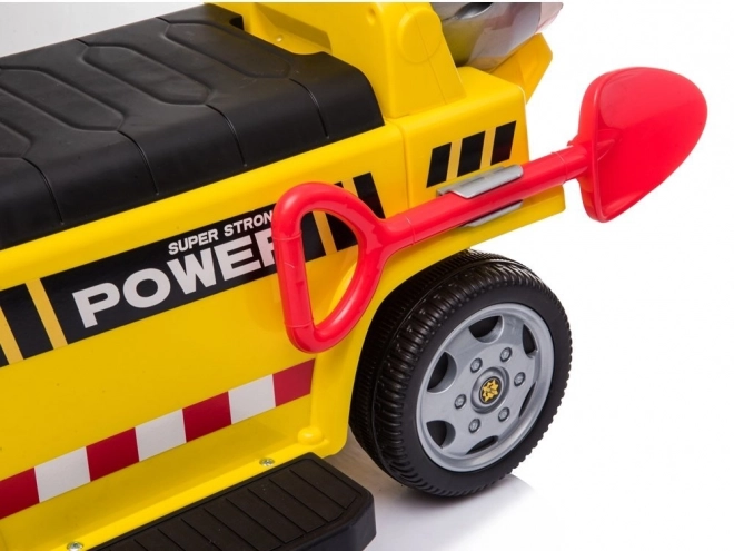 Ride-On Cement Mixer Toy with Sounds and Battery