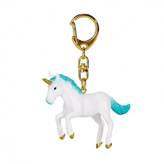 Unicorn Jumping Keychain - Green