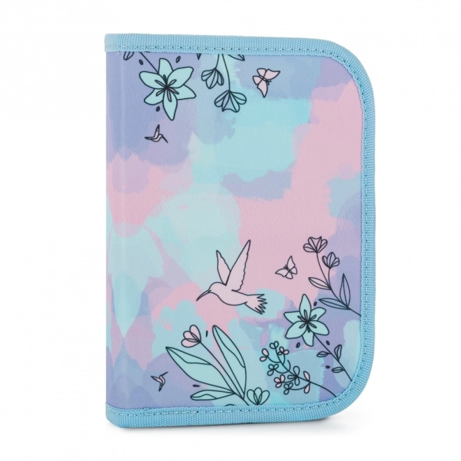 Kolibri school pencil case with two flaps