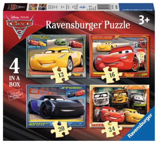 Cars Puzzle Set 4 in 1