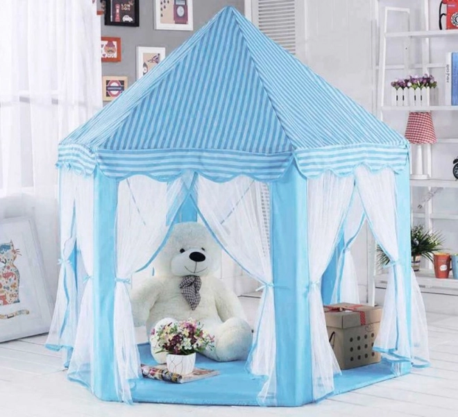 Pixino Children's Play Tent Princess Palace Blue