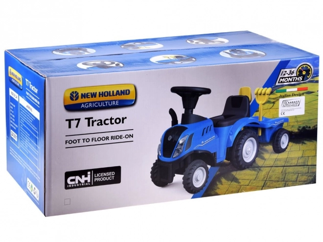 New Holland Ride-On Tractor with Trailer