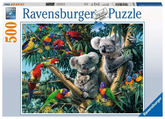 Koalas on the Tree Puzzle 500 Pieces