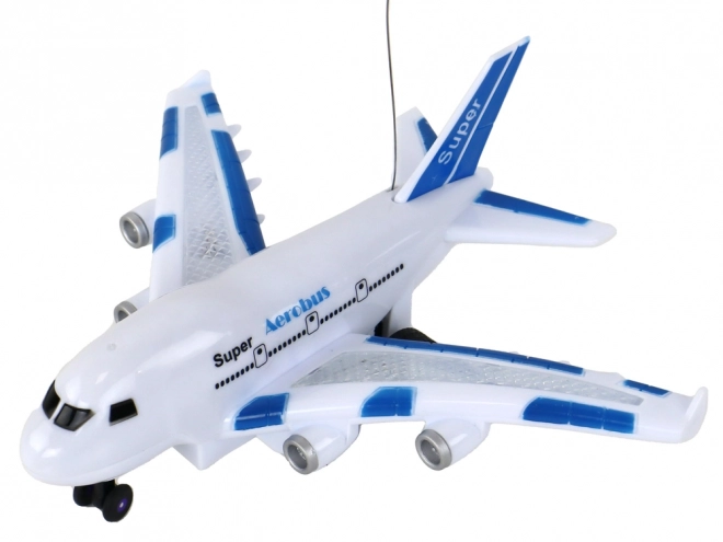 Remote Controlled White RC Aerobus with Sound and Lights