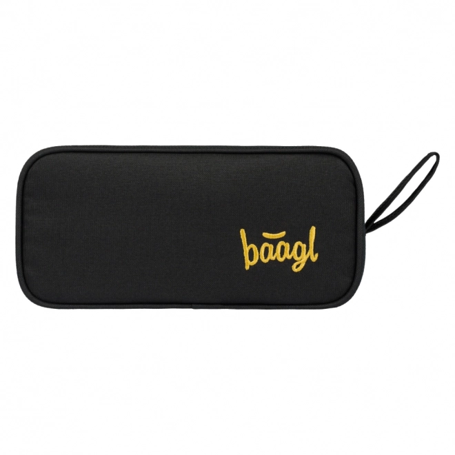 Baagl Student Pencil Case Big Black