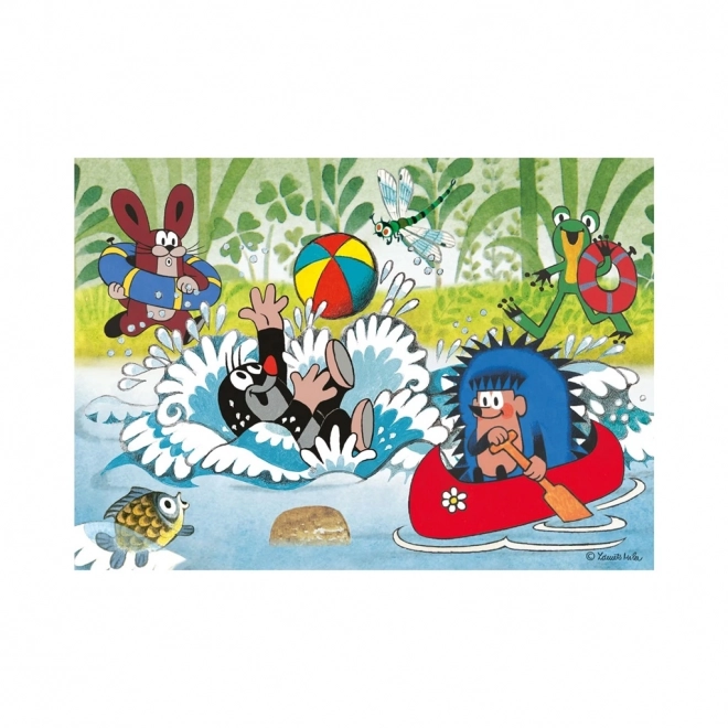 Puzzle Krtek and Friends in Water - 24 Pieces