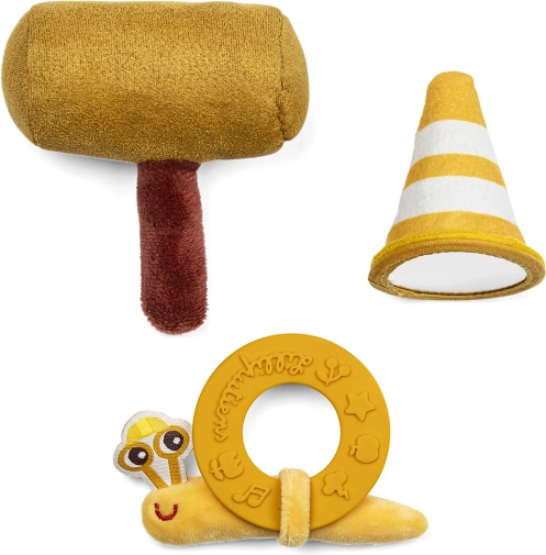 Textile Toy with Activities Dog Jules