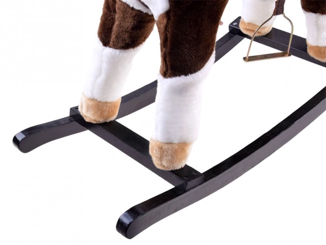Large rocking horse wags its tail ZA0052